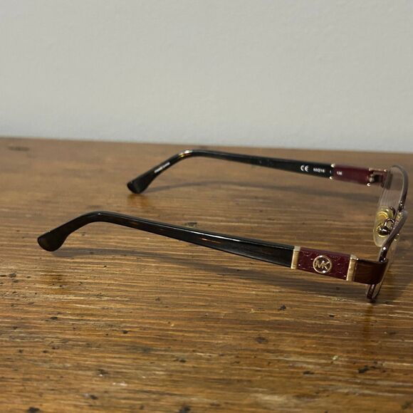 Michael kores MK338 210 50-16 135 Women's Eyeglasses Brown Demo Frame Only - Picture 4 of 7
